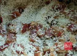 Illustration of how to make cured rice in rice cooker 2