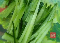 Illustration of vegetarian cold noodles 5