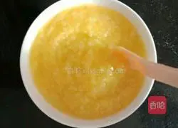 Illustration of how to make banana and pumpkin porridge (baby food supplement) 8