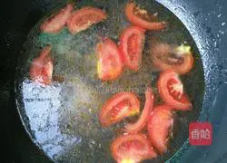 Illustration of how to make tomato and egg rice noodles 7