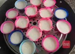 Illustration of how to make smiling rice cake 7