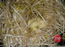 Illustration of how to make fried rice noodles with bean sprouts 5