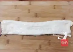 Illustration of how to make scallion rolls 9