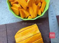 Illustration of how to make pumpkin millet porridge 2