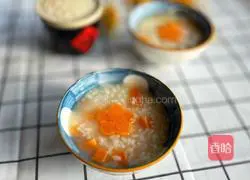 Illustration of how to make sweet potato porridge 7