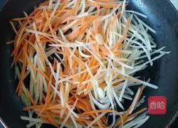 Illustration of how to make shredded potato rice balls 6