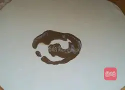 Sesame paste flower roll.Illustration of how to make it 2