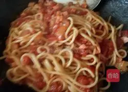 Illustration of how to make tomato pasta 9