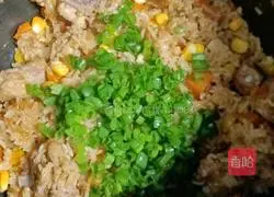 Illustration of braised pork ribs and vegetable rice 14