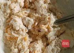 Illustration of how to make sweet potato cake 3