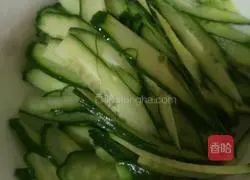 Illustration of how to make fried rice noodles 2