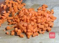 Illustration of how to make carrot and millet porridge 5