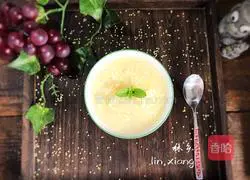 Illustration of Tremella and Millet Porridge 10