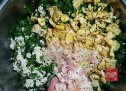 Illustration of how to make tofu and chive box 5