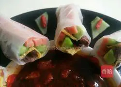 Vietnamese spring roll recipe illustration 5