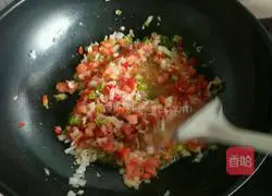 Illustration of how to make tomato pasta 4