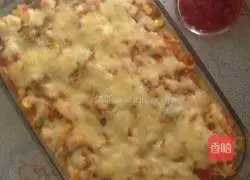 Cheese baked Italian spiral pasta recipe 5