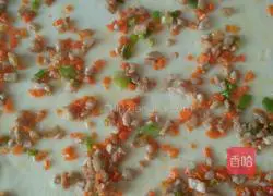 Illustration of how to make minced meat rolls 8