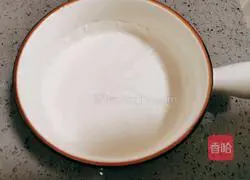 Illustration of making black rice cake 9