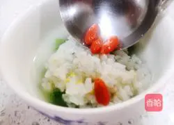 Illustration of how to make lettuce porridge (wealth porridge) 5