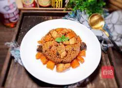 Illustration of how to make braised pork belly rice 22