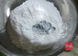 Black sesame filling for Lantern Festival Illustration of how to do it 7