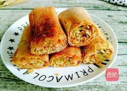 Illustration of how to make vegetable pancakes 15