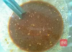 Illustration of making cold noodles with shredded chicken 6