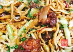 Secret Pork Ribs Braised Noodles Recipe Illustration 14