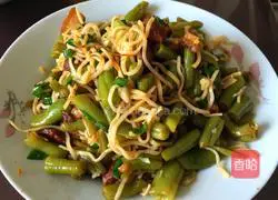 Illustration of how to make braised beans and noodles 8