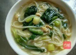 Illustration of how to make chicken rice noodles 13