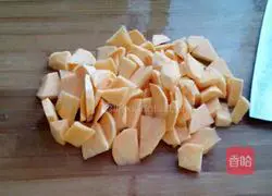 Illustration of how to make sweet potato porridge 2