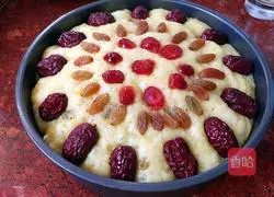 Illustration of how to make sweet potato noodle cake 9