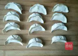 Illustration of how to make fried pot sticker dumplings 3