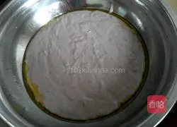 Illustration of two-color hair cake 4