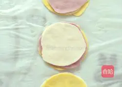 Purple sweet potato and pumpkin whole grain cake (complementary food for 9-month-old baby) recipe illustration 9