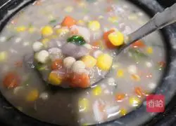Illustration of how to make healthy glutinous rice soup 5