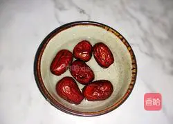 Red bean and peanut oatmeal porridge recipe 5