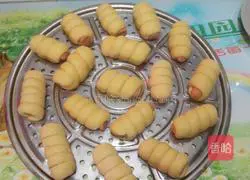 How to make pumpkin ham rolls Illustration 8