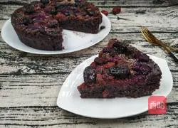 Illustration of how to make glutinous purple sweet potato and black rice cake 12