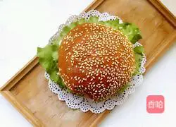 Illustration of how to make pork chop burger 7
