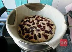 Cornmeal and Red Bean Hair Cake Illustration 8