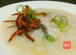 Illustration of how to make raw fish porridge 11