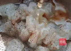 Illustration of how to make seasonal vegetable and shrimp porridge 1