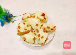 Illustration of how to make the fragrant hair cake 10