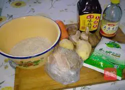 Rice cooker version – Potato and mushroom braised rice recipe 2