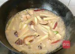 Illustration of how to make meatballs and potato rice bowl 16