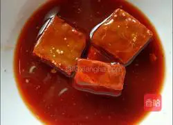 Illustration of how to make braised fermented bean curd and mutton rice 2