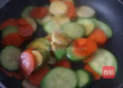 Illustration of making multigrain vegetarian burger 10