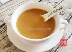 Illustration of how to make red dates, wolfberry, peanuts and millet paste 7